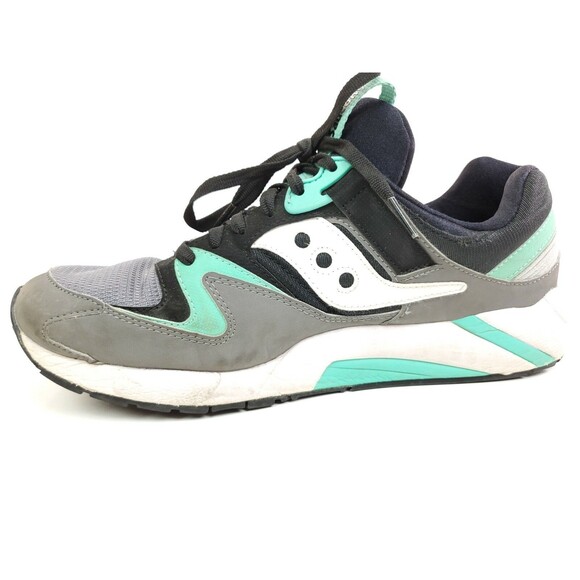 Saucony Grid 9000 Reverse Mint Green Size 11.5 Mens - Picture 3 of 11